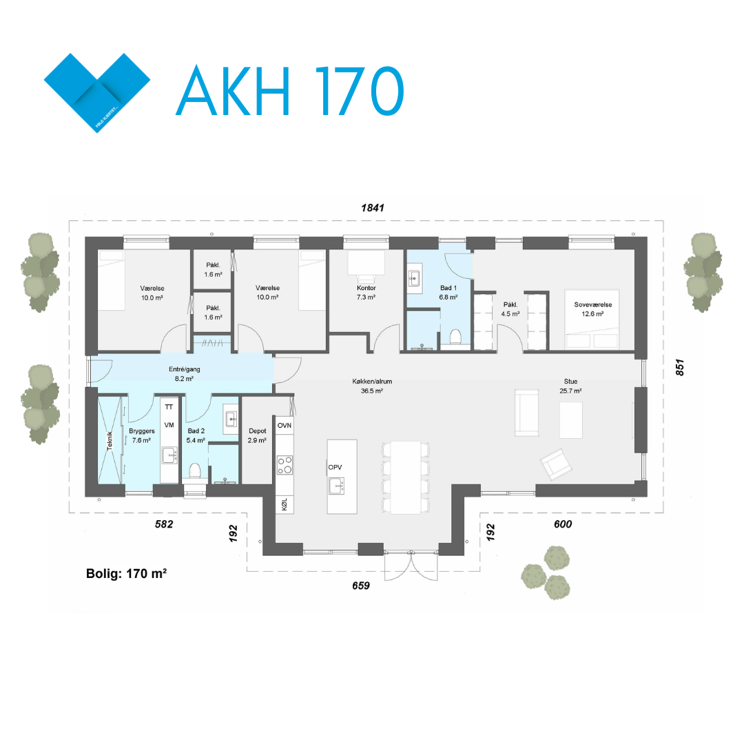 Kampagnehus 170kvm_Alterna Huse